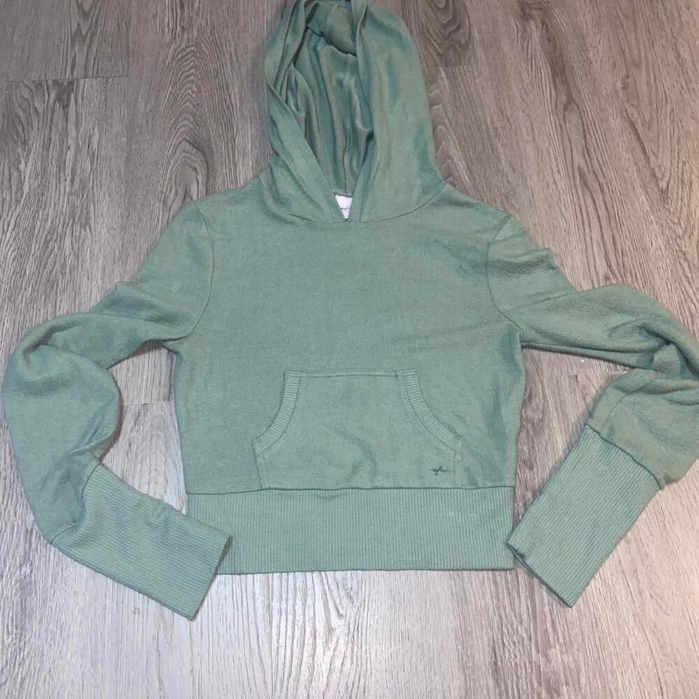 Out-from-under Women's Green Hoodie M
